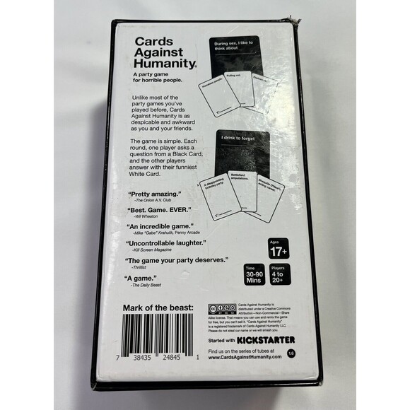 Cards Against Humanity  Main Game Complete with Manual Good Condition - Picture 2 of 9